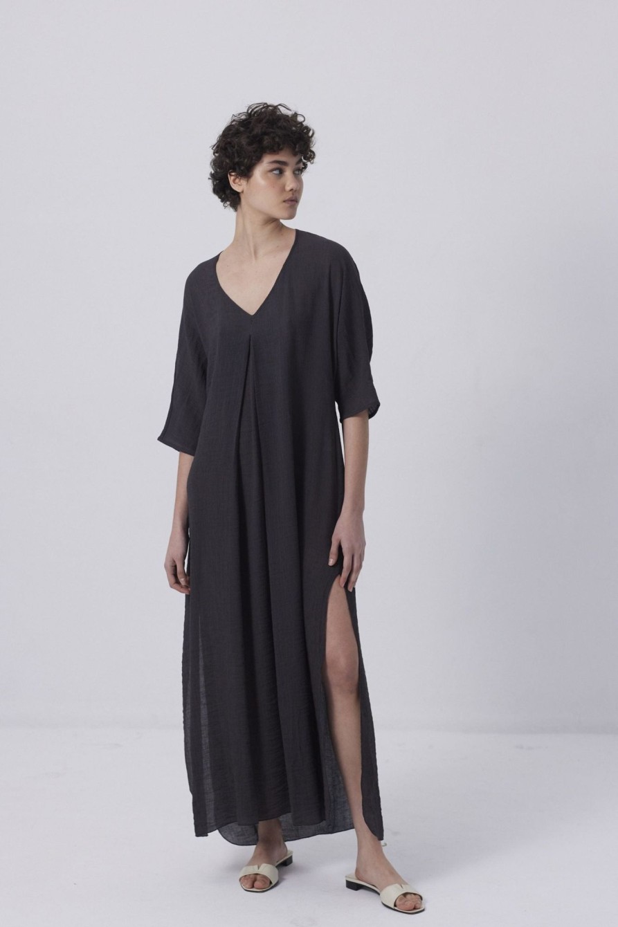 All That She Loves Vestido Largo De Bambula All That She Loves | Bano