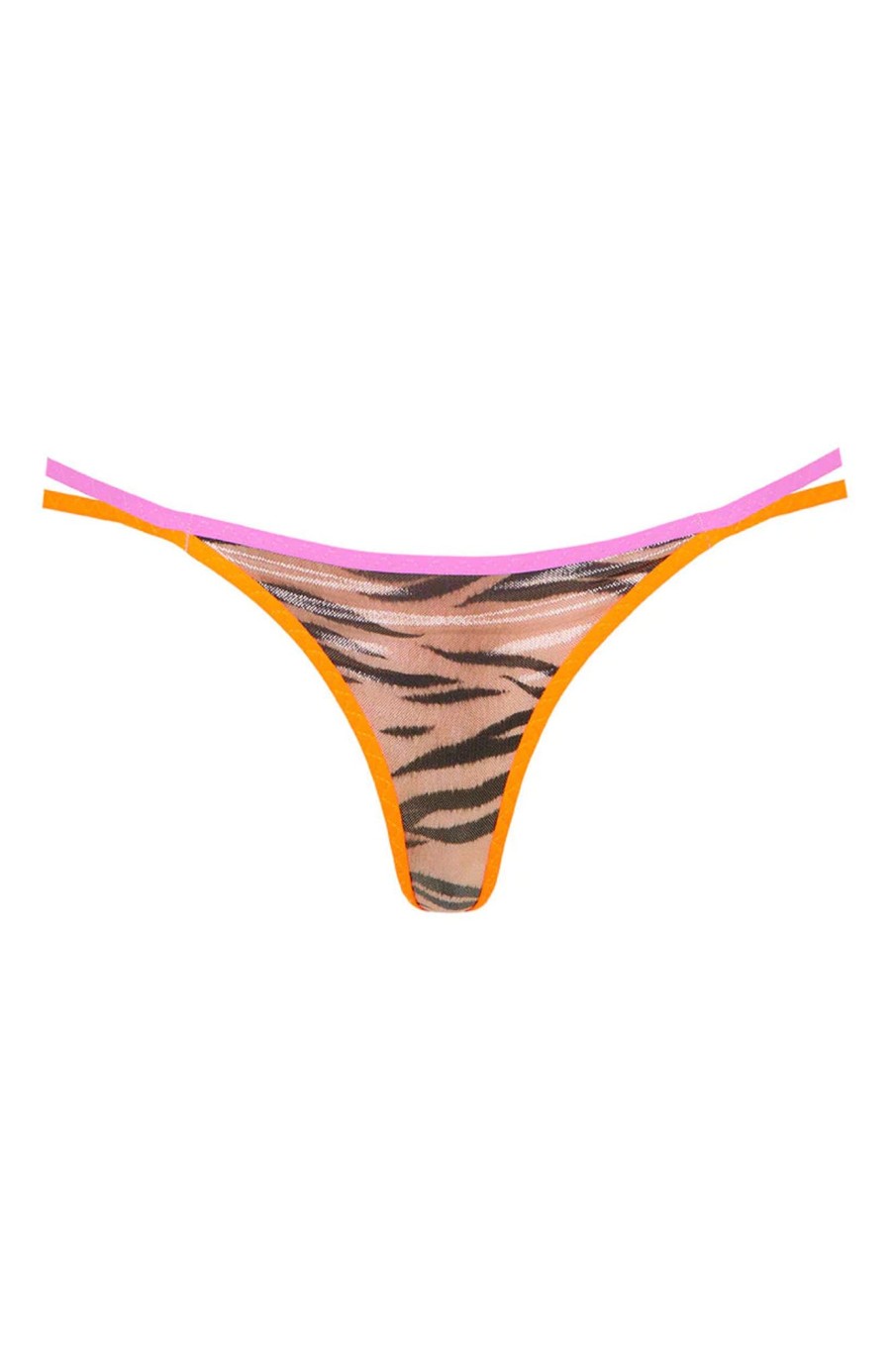 HELS BCN Tanga Bikini Tiger Bliss Hels | Ropa Interior Mujer