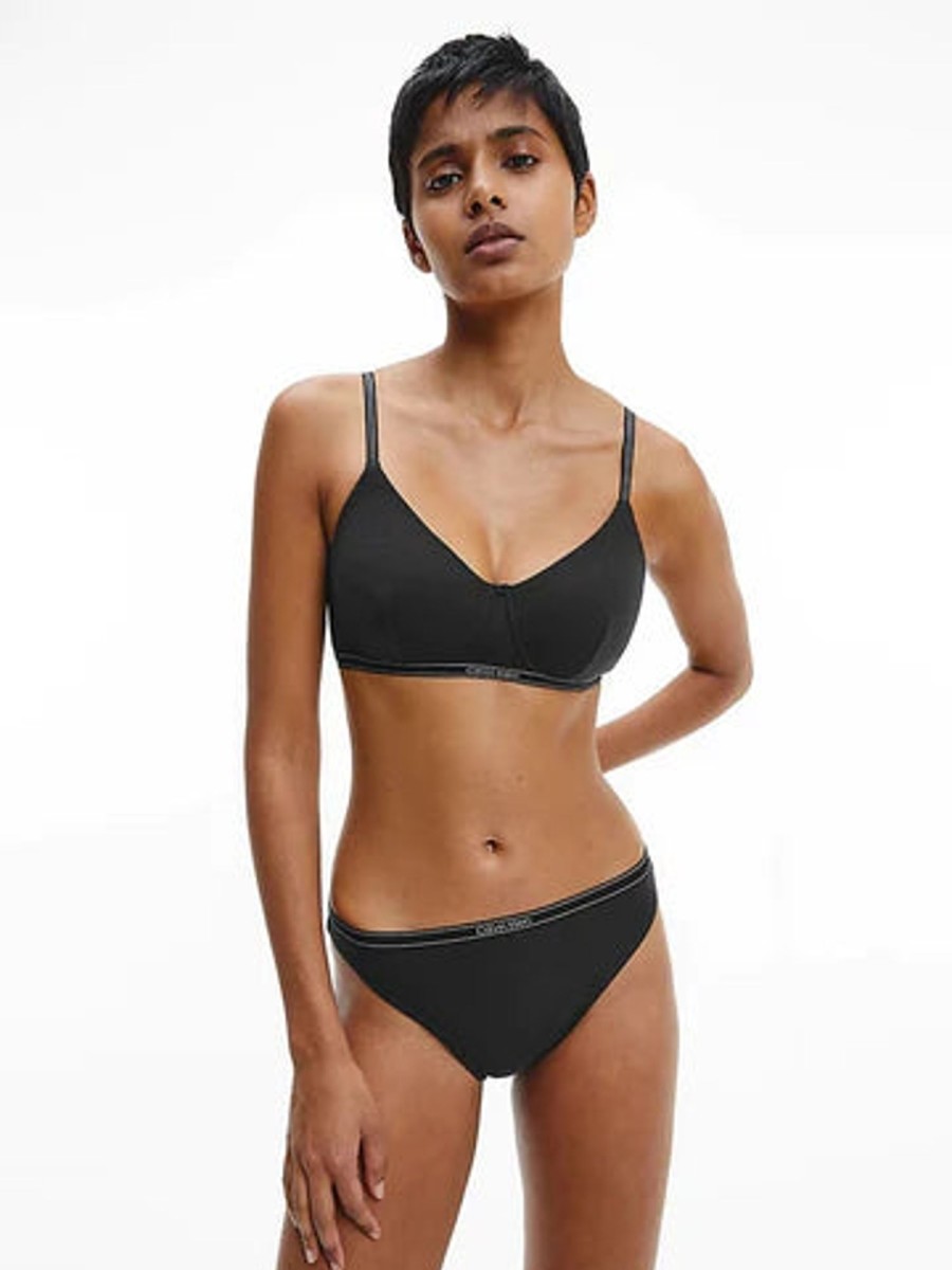 Calvin Klein Braguita Alta Pure Ribbed Calvin Klein | Ropa Interior Mujer