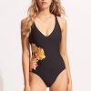 SEAFOLLY Banador Palm Springs Dd Seafolly | Bano