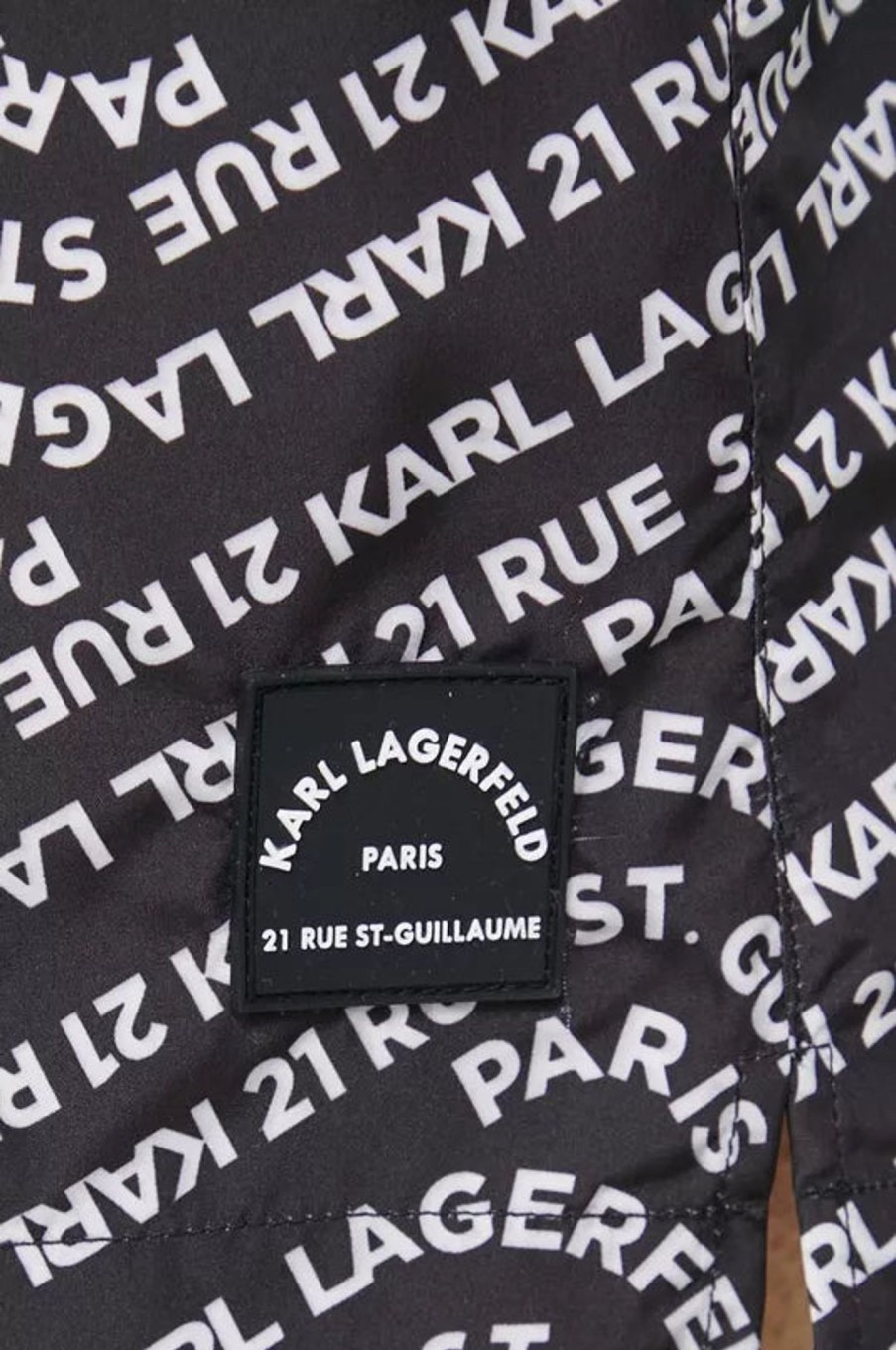 Karl Lagerfeld Banador Con Logo Ondulado Rue St-Guillaume Karl Lagerfeld | Bano