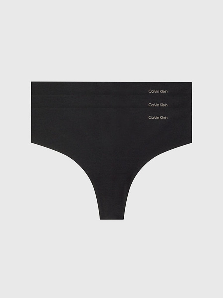 Calvin Klein Pack Tanga De Microfibra Calvin Klein | Ropa Interior Mujer