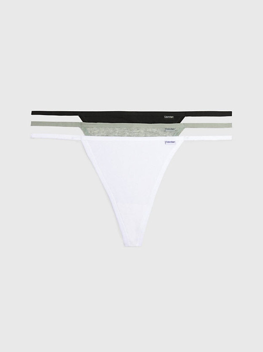 Calvin Klein Pack De 3 Tangas - Athletic Cotton - Calvin Klein | Ropa Interior Mujer