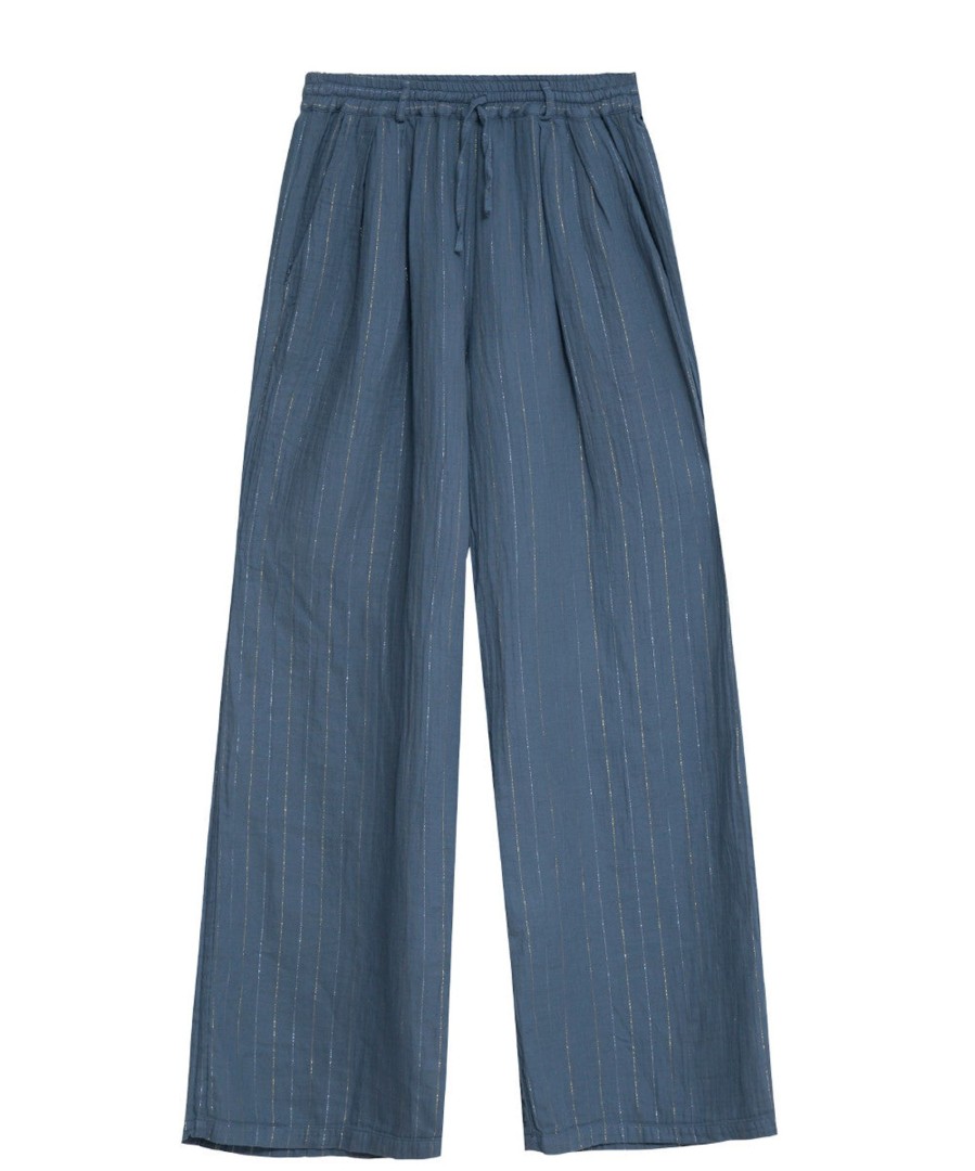 Mi&Co Pantalon Raya Lurex Lenny Mi&Co | Faldas Y Pantalones