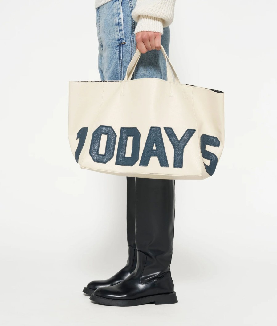 10Days Bolso Shopper Con Apariencia De Cuero 10Days | Bolsos Y Accesorios